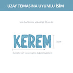 Uzay Temalı Duvar Sticker Seti