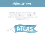 Kişiselleştirilebilir Uçaklar ve Bulutlar Duvar Sticker Seti