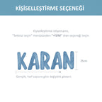 Kişiselleştirilebilir Uzay Temalı (SOFT) Duvar Sticker Seti