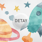 Uzay Temalı (SOFT) Duvar Sticker Seti